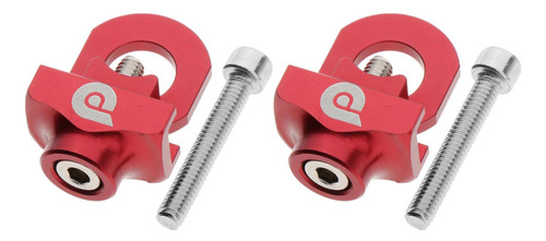 2x Bmx Tensor De Cadena De Bicicleta Plegable Ajustador De