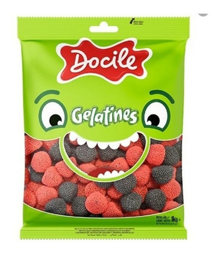 Gomitas Moras Rojo Y Negro 1 Kilo Candy Bar !