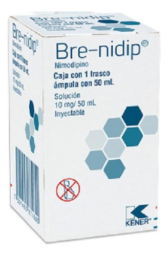 Bre-nidip Solución 10 Mg/50 Ml, 1 Frasco 50 Ml