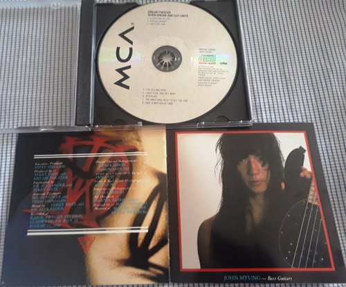 Cd Dream Theater - When Dream And Day Unite Ed. Japonesa (Usado)