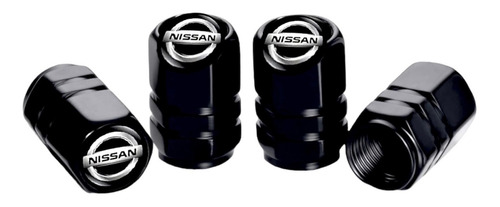 Tapon Valvula De Aire Premium Nissan 4pz Color Negro 