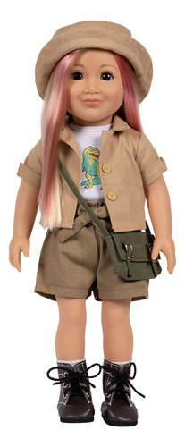 Adora Amazing Girls 18 Doll, Dino Lucy Con Atuendo De Safari