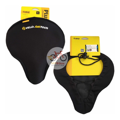 Funda De Gel Ancha Para Asiento Bicicleta Velo 050 Mpbikes