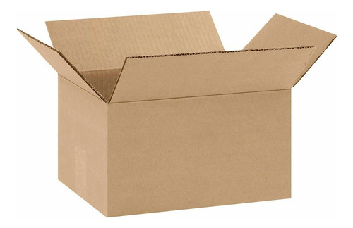Cajas De Embalaje 40x30x30 Mudanza Caja Carton Reforzada X25 Marrón Claro