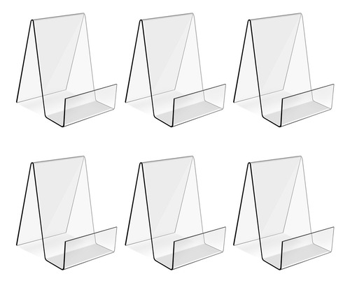 Hx Soporte Acrílico Para Libros, Paquete I06, Soporte Para