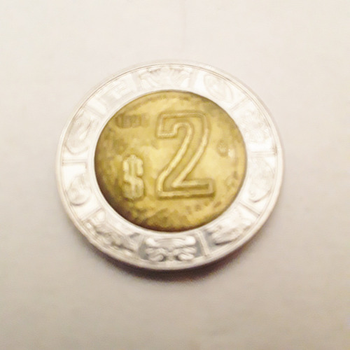 Moneda Estados Unidos Mexicanos 2 Pesos 1992