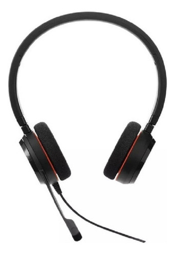 Auriculares Usb Compatible Con Evolve 20 Ms Stereo Black (Reacondicionado)