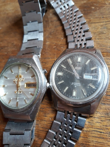 Lote De 2relógios Seiko 6119-8083e Orient Automatic(pz02)
