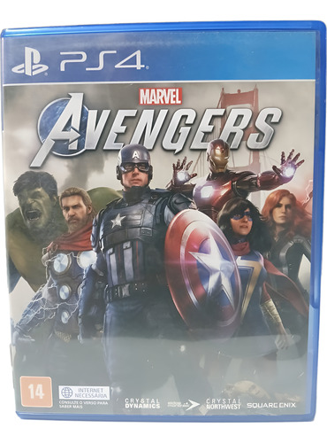 Marvel's Avengers Mídia Física Ps4 (Usado)