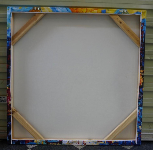 Imagen 2 de 3 de Cuadro Decorativo Moderno 80x80 Secret Love