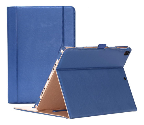 Funda Para iPad Air (3ª Gen 10.5con Bolsillo Documentos/azul