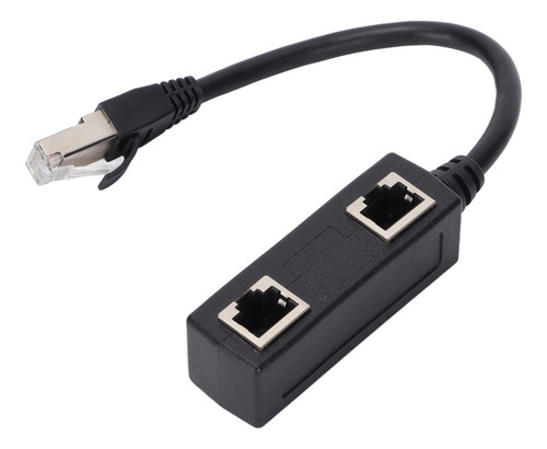 Divisor De Cabo Ethernet, Adaptador Rj45, 1 A 2 Portas Fêmea