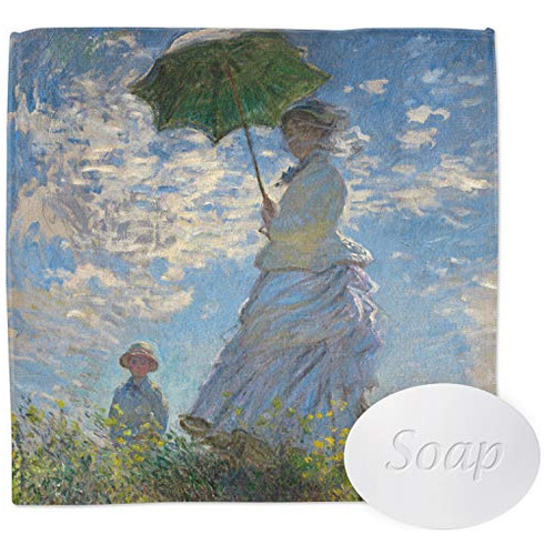 Toalla Promenade Woman De Claude Monet Por Youcustomizeit