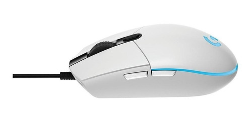 Imagen 1 de 5 de Mouse de juego Logitech  G Series Prodigy G203 white
