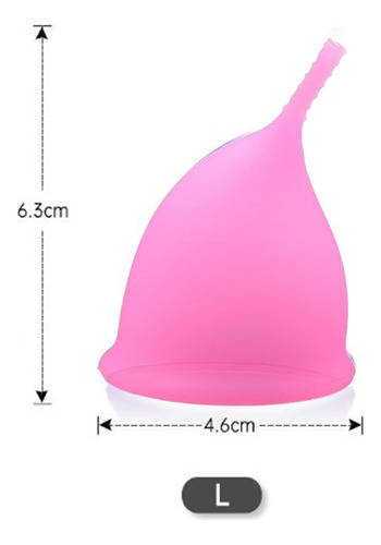 Copa Menstrual De Silicona Suave Cómoda Reutilizable