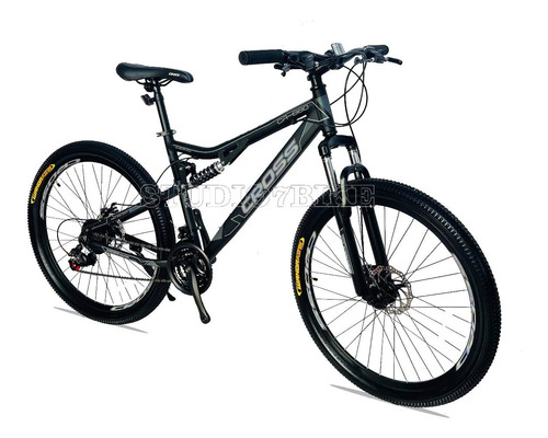 Imagen 2 de 3 de Bicicletas Montañera Doble Amortiguador Aro 27.5 Deportiva