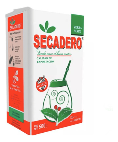 Yerba Mate Secadero Ahumada 2x 500gr - Est. Y Sec. Natural