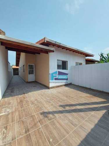 Casa Na Praia, Com Espaço Para Piscina Somente R$195mil Minha Casa Minha Vida Utilize Seu Fgts Whats (13) 98174-2222 - Ca0563