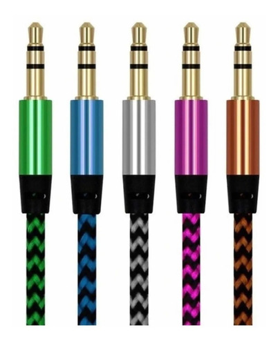 Cable Auxiliar  Audio Plug 3.5mm 1.5 Metros Modelo Cordon