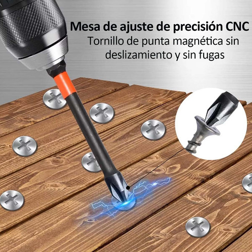 31pz Punta Cabeza Cabeza Resistente Al Impacto Ph2, 25-150mm