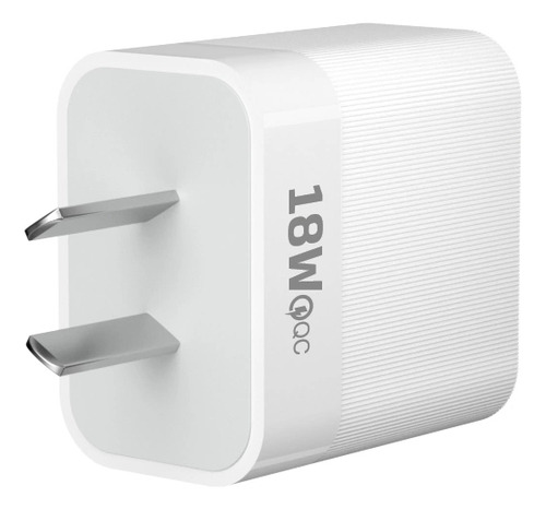 Cargador De Pared Foxbox Flux 18w Qc Con Cable Prism Type C