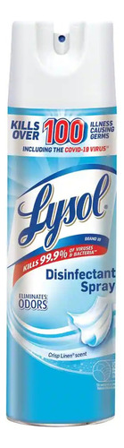 Lysol Spray Desinfectante Lino Crujiente 