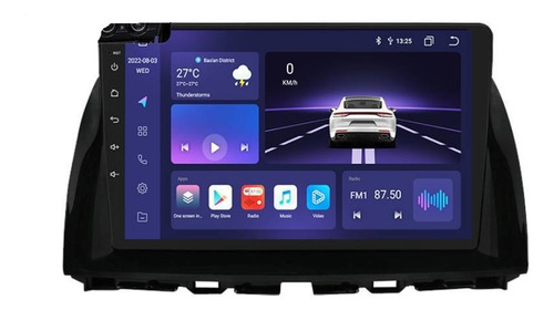 Estéreo Carplay 2+32g Para Mazda Cx-5 2012-2015