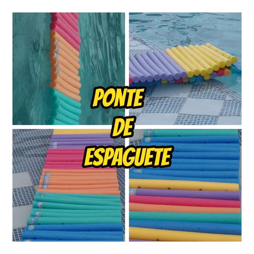 Ponte Esteira De Flutuador P/piscina+lazer Kit C/01 De 3 Mts