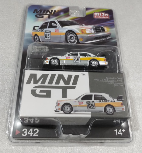 Mini Gt - #342 - Mercedes-benz 190e 2.5-16 Evolution Ii (Usado)
