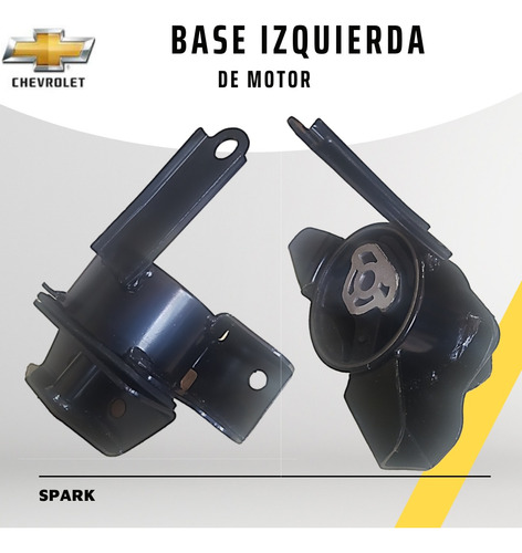 Base De Motor Izquierdo Chevrolet Spark 