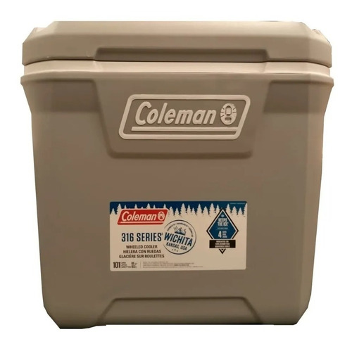 Hielera Coleman Con Ruedas 316 Series 101 Latas Msi