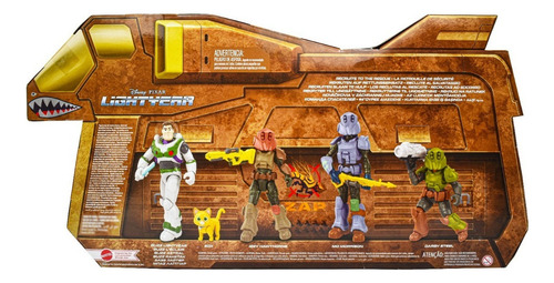 Disney Pixar Los Reclutas Al Rescate Ligthyear Mattel