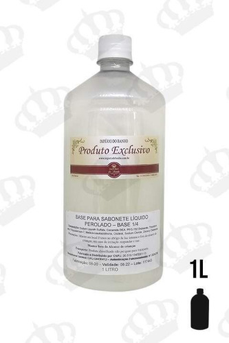 Imagem 1 de 3 de Base P/ Shampoo E Sabonete Líquido Perolada 1/4 1lt