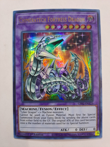 Chimeratech Fortress Dragon Gfp2-en123 Ultra Rare Yugioh 