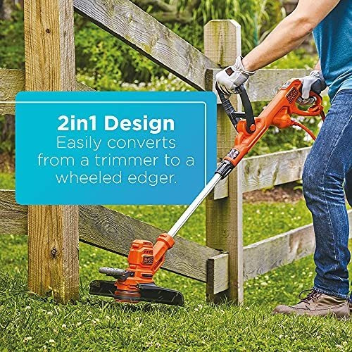 Imagen 2 de 4 de Recortadora De Hilo Black + Decker Besta510