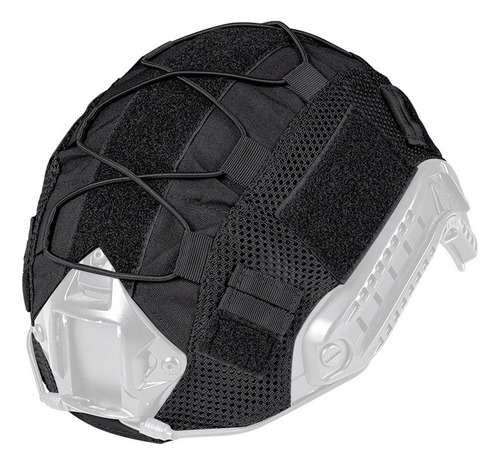 Forro de Casco Funda De Casco Táctico Idogear Para Camuflaje Color Negro