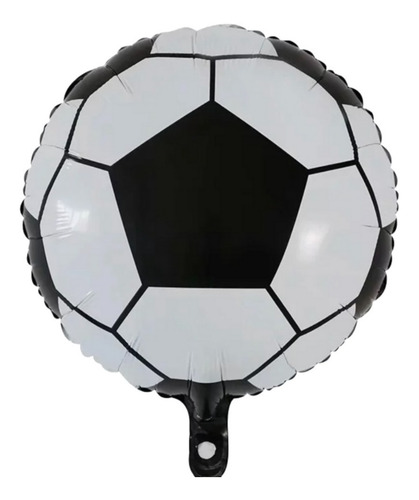 Globo Aluminio 5 Pz Fútbol 18 Aire Helio Fiesta Cumple