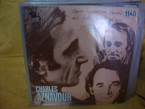 Vinilo Charles Aznavour Canto L Amore Perueche Tutto M4