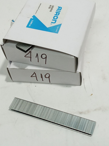 Imagen 1 de 2 de Grampas Airon 419j X 2 Cajas