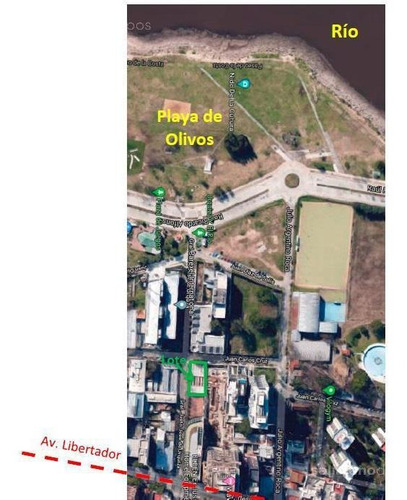 Imagen 4 de 5 de Terreno De 590 M2 Al Rio En Vicente Lopez - Vias/rio
