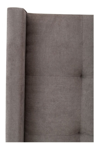 Cabecera Queen Size Dicasa Titan Gris Oscuro