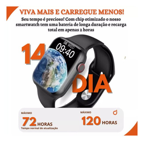 Relógio Smartwatch W29 Com Gps Notificações Nfc Com Caixa Preto Pulseira Preto Bisel Preto Desenho Da Pulseira Esportiva