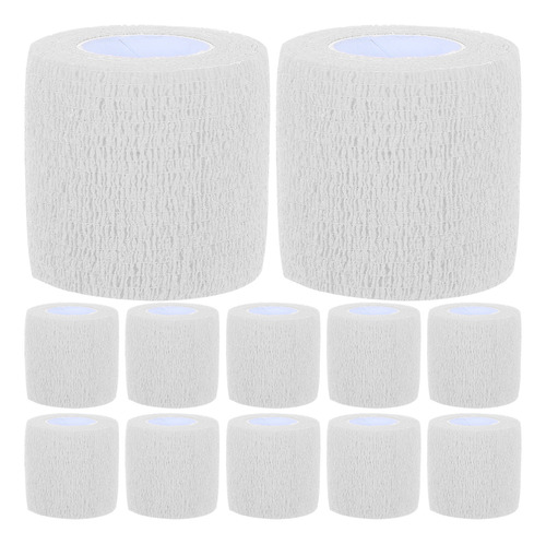 Cinta Venda Elástica Cohesiva Autoadherible 4.5m* 5cm 12pcs Blanco
