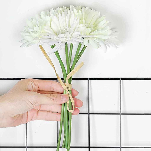 Ramo De Boda De Gerbera Con Flores Falsas De Seda Artificial