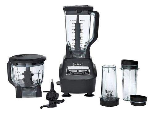 Licuadora Ninja Mega Kitchen System BL770 2.129 L negra