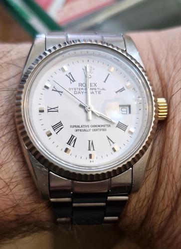 Rolex Oyster Perpetual Datejust 36mm No Comprar Mercadoenvio Plateado Plateado Blanco (Usado)