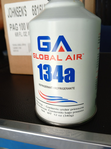 Gas Refrigerante R-134 12 Oz O 340 G Global Air 