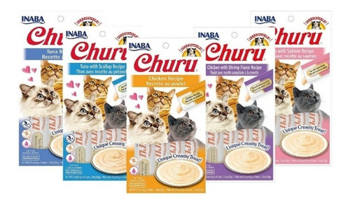 Churu Snack Cremoso Para Gato - Unidad a $3600
