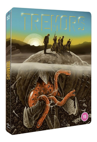 4k + Bluray Steelbook O Ataque Dos Vermes Malditos - Lacrado