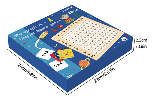 Juego Montessori De Madera Para Multiplicar Y Sumar, 047a